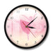 Girl Bedroom Decor Ballet Princess Pink Wall Clock Baby