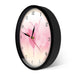 Girl Bedroom Decor Ballet Princess Pink Wall Clock Baby