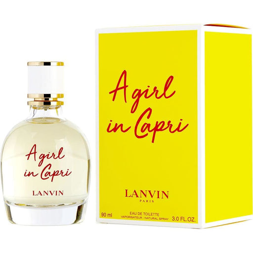 A Girl in Capri Edt Spray by Lanvin for Women - 90 Ml