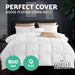 Giselle Bedding 800gsm Goose Down Feather Quilt Cover Duvet