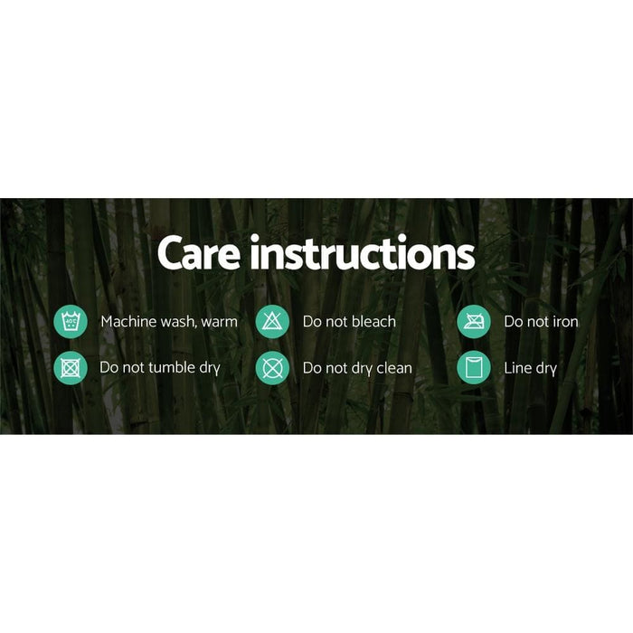 Giselle Bedding Bamboo Microfiber Microfibre Quilt Duvet