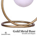 Gold Metal Table Lamp