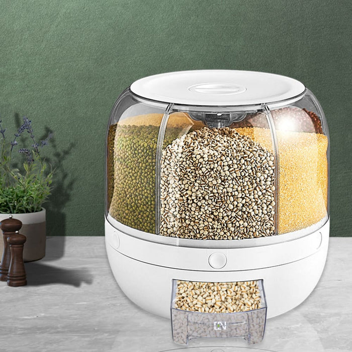 Grain Storage Cereal Dispenser Rice Container Kitchen