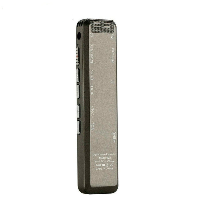 V22 Gray Usb Long Battery Life 8g Digital Audio Voice