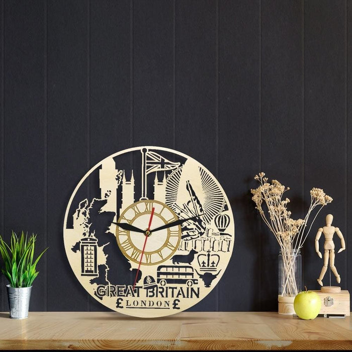 Great Britain Wall Clock