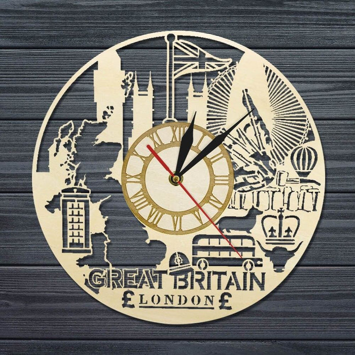 Great Britain Wall Clock