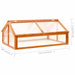 Greenhouse Brown 114x80x50 Cm Firwood Tolaop
