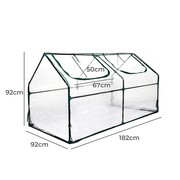 Goslash Picks Greenhouse Flower Garden Shed Pvc Cover Frame