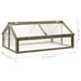 Greenhouse Grey 114x80x50 Cm Firwood Tolaol
