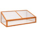 Greenhouse Orange 110x58.5x39 Cm Fir Wood Tlxlal