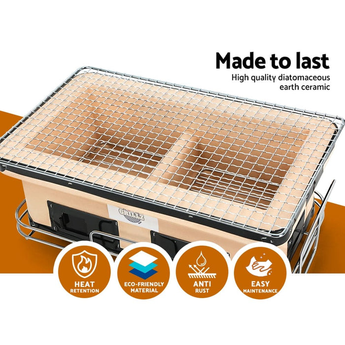 Goslash Picks Grillz Ceramic Bbq Grill Smoker Hibachi