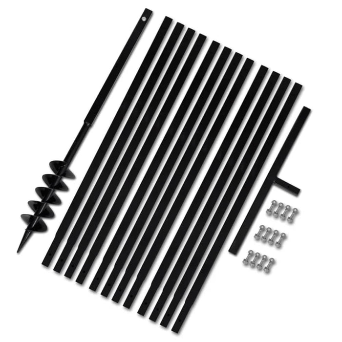 Ground Drill with Handle 100 Mm Extension Tube 13 m Steel