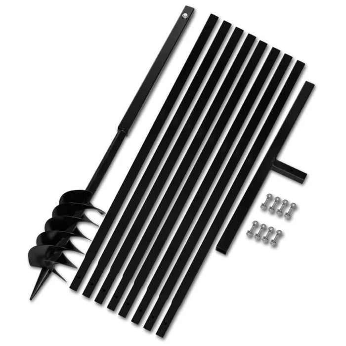 Ground Drill With Handle 120 Mm Extension Tube 9 m Steel