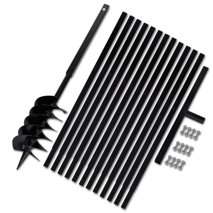 Ground Drill With Handle 150 Mm Extension Tube 13 m Steel