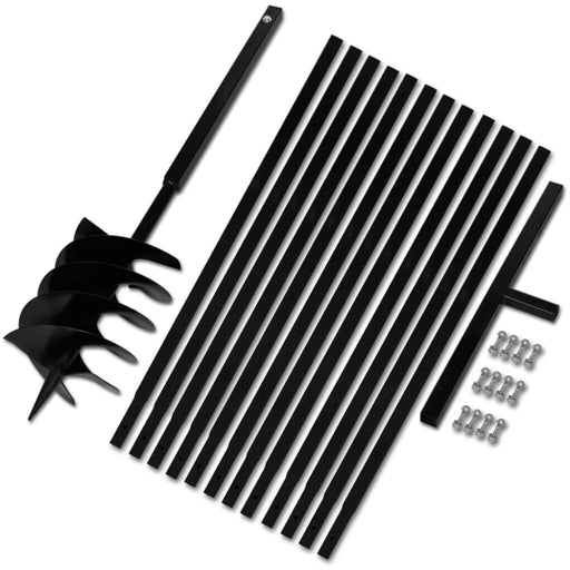 Ground Drill with Handle 200 Mm Extension Tube 13 m Steel