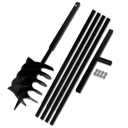 Ground Drill with Handle 200 Mm Extension Tube 5 m Steel