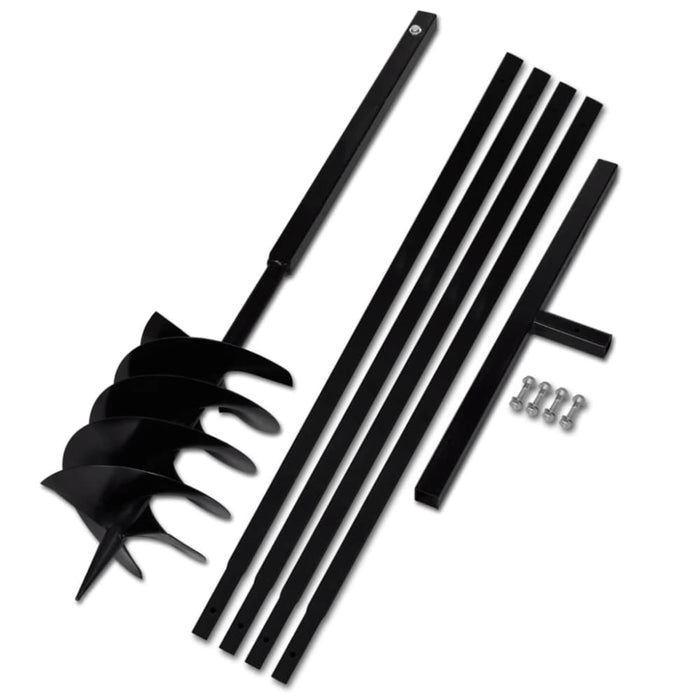 Ground Drill with Handle 200 Mm Extension Tube 5 m Steel