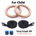 Gymnastic Ring with Adjustable Buckles