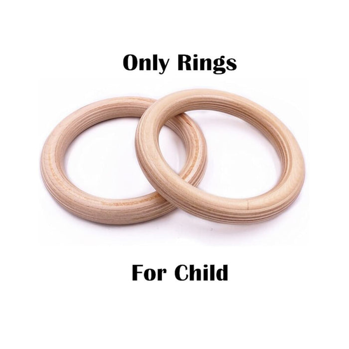 Gymnastic Ring with Adjustable Buckles