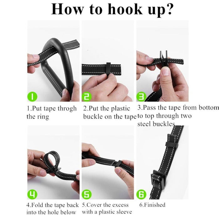 Gymnastics Rings with Heavy Duty Adjustable Straps