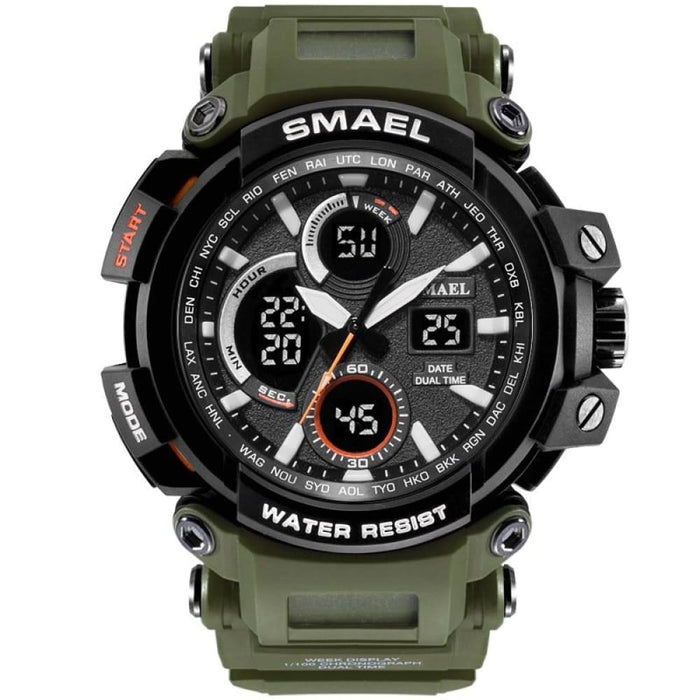 Hail Style Simple Dial Digital Sport Watch