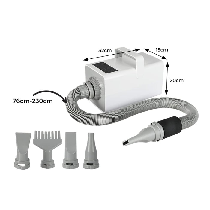 Goslash Picks Dog Cat Pet Hair Dryer Grooming Blow Speed