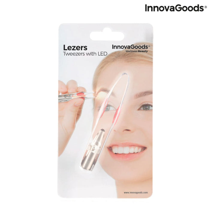 Hair Removal Tweezers with Led Lezers Innovagoods