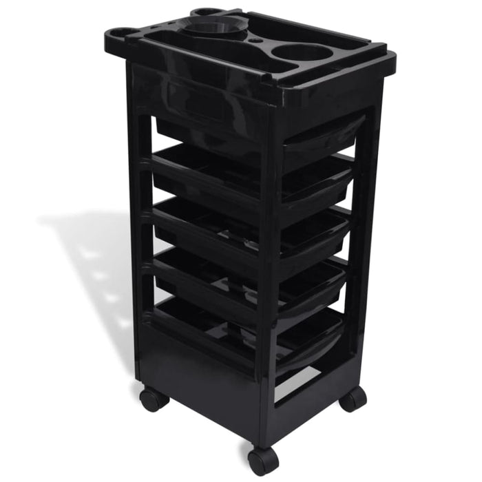 Hair Salon Plastic Trolley with Wheels Ooboba