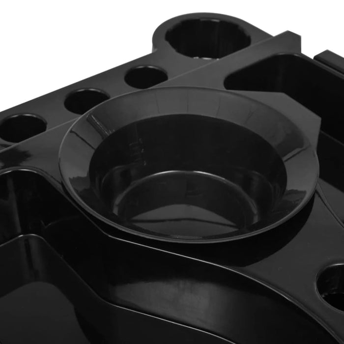 Hair Salon Plastic Trolley with Wheels Ooboba