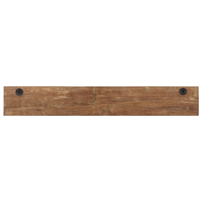 Hall Hanger with 5 Hooks 100x2.5x15 Cm Solid Reclaimed Wood