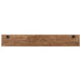 Hall Hanger with 5 Hooks 100x2.5x15 Cm Solid Reclaimed Wood
