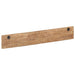 Hall Hanger with 5 Hooks 100x2.5x15 Cm Solid Reclaimed Wood