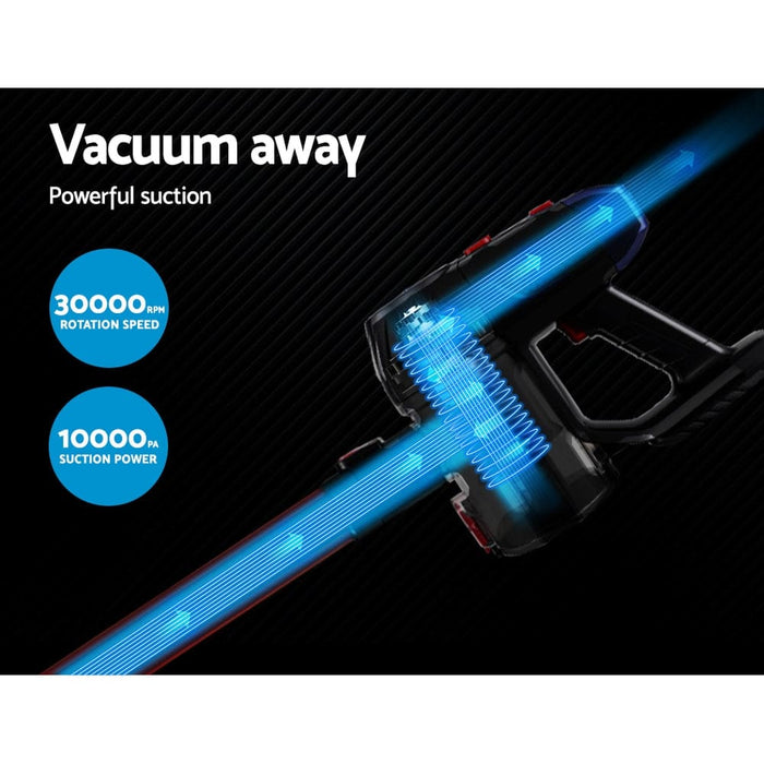 Handheld Vacuum Cleaner Stick Bagless Cordless 2-speed