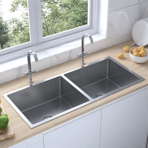 Handmade Kitchen Sink Stainless Steel Xat21