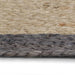 Handmade Rug Jute with Dark Grey Border 90 Cm