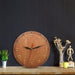 Hebrew Numerals Wooden Wall Clock