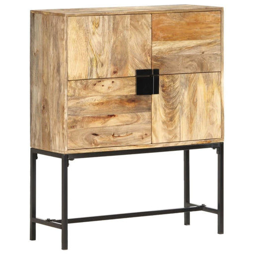Highboard 80x30x100 Cm Solid Mango Wood Xnpnli