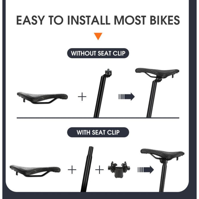 Hollow Breathable Bicycle Saddle