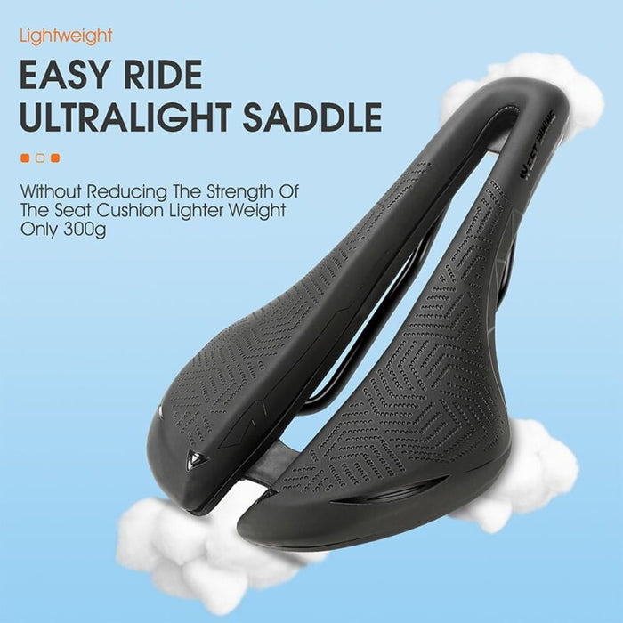 Hollow Breathable Bicycle Saddle