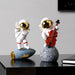 Home Decoration Resin Astronaut Figurines Furnishing Crafts