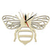 Honeybee Wood Wall Clock