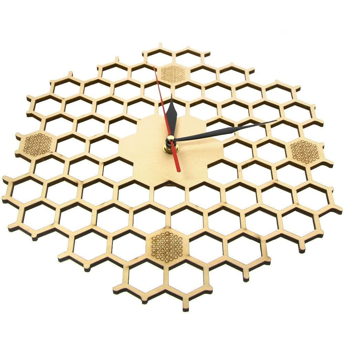Honeycomb Wall Clock