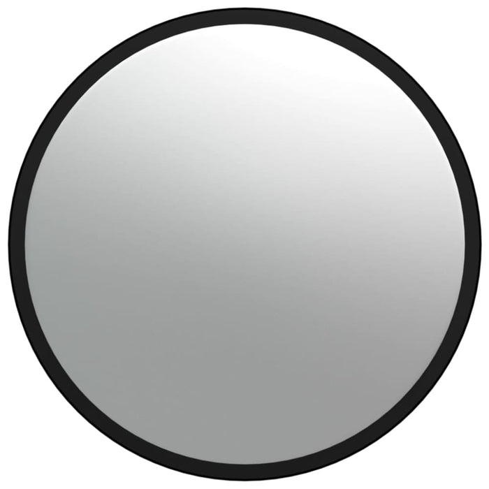 Indoor Convex Traffic Mirror Black ø40 Cm Acrylic Optbin