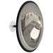 Indoor Convex Traffic Mirror Black ø40 Cm Acrylic Optbin