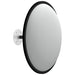 Indoor Convex Traffic Mirror Black ø40 Cm Acrylic Optbin