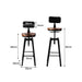 Industrial Bar Stools Kitchen Stool Wooden Barstools Swivel