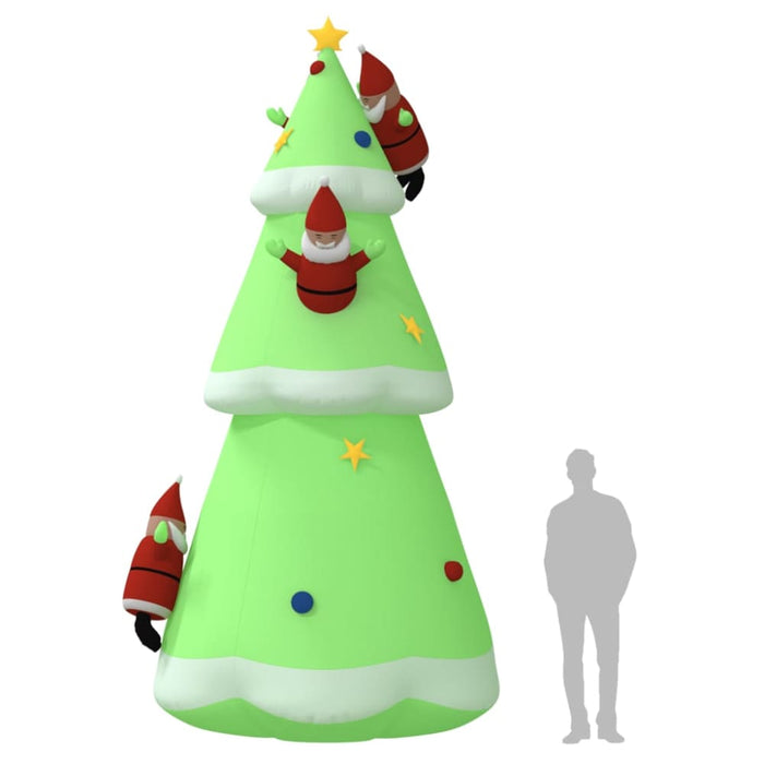 Inflatable Christmas Tree with Leds 500cm Tapxkp
