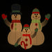 Inflatable Snowman Family with Leds 360 Cm Taptnl