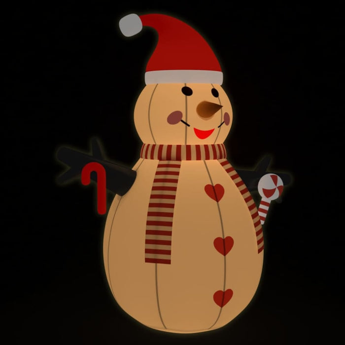 Inflatable Snowman with Leds 250 Cm Taptia