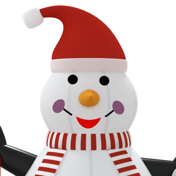 Inflatable Snowman with Leds 250 Cm Taptia
